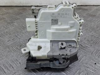 замок двери задней левой Audi A4 B9 2017, 1.4 л., CVNA, бензин, 6МКПП, темно-синий, универсал, передний привод, 8X0839015E