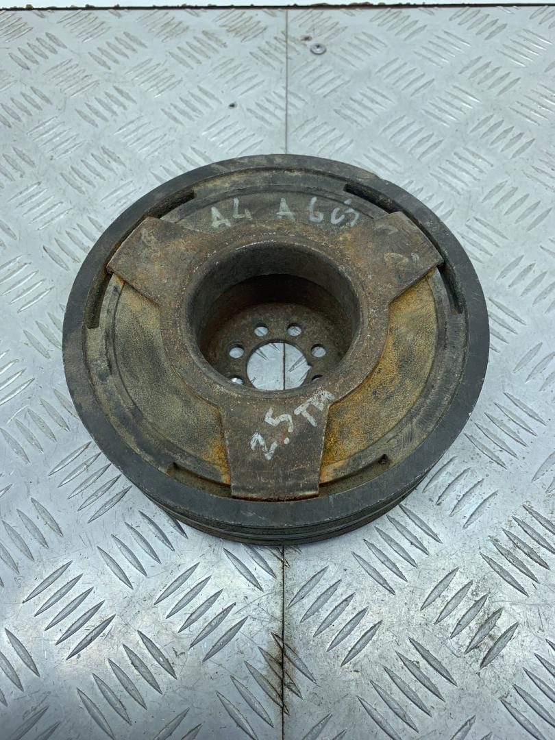 шкив коленвала Audi A6 4B/C5 (1997 - 2001), 2.5 л., дизель, 059105251M - фото №1