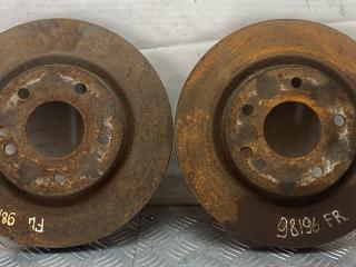 диск тормозной передний Mercedes-Benz A-Класс W168/V168 [рестайлинг] 2002, 1.9 л., M 166.990, бензин, МКПП, красный, минивэн, передний привод