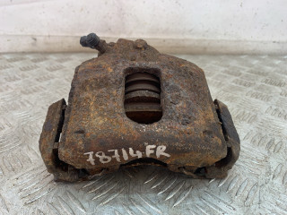 суппорт передний правый Ford Ka 1 поколение 2001, 1.3 л., бензин, МКПП, желтый, хетчбэк 3 дв., передний привод