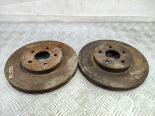 диск тормозной передний Jaguar X-Type 1 поколение 2005, 2.2 л., дизель, МКПП, синий, седан, передний привод