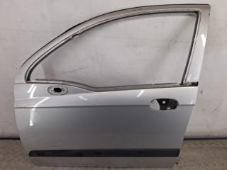 дверь передняя левая Chevrolet Matiz 2 поколение [рестайлинг] (2008 - 2010), 1.0 л., бензин, МКПП, голубой, хетчбэк 5 дв., передний привод