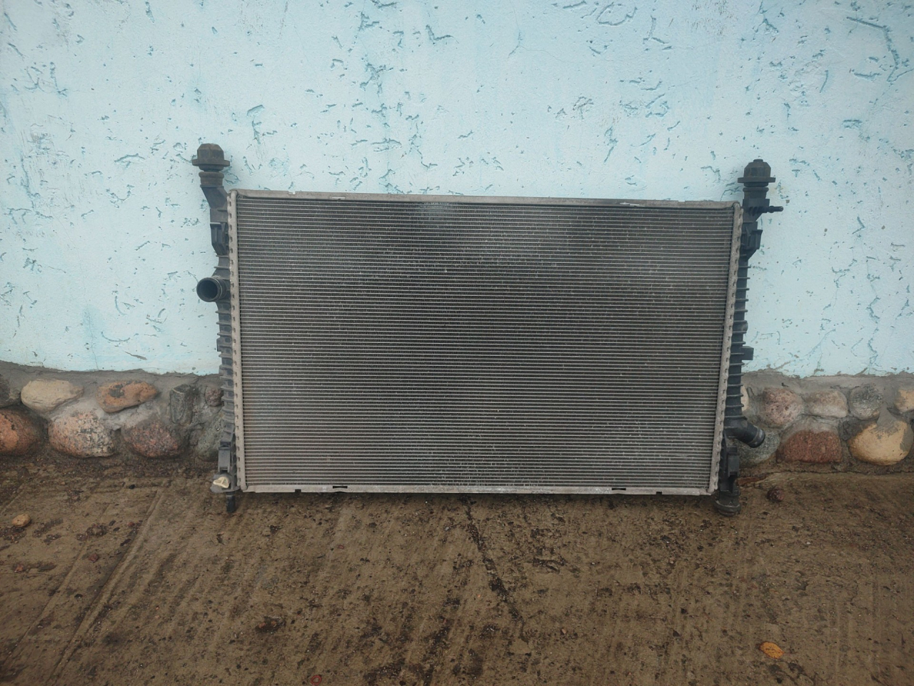 радиатор (основной) Ford Transit 8 поколение L3H2 2017, 2.0 л., YMF6, дизель, 6МКПП, фургон, 2002228, GK218005BC - фото №1