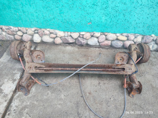 балка подвески задняя Renault Duster 1 поколение HSM 2014, 1.6 л., K4M 696, бензин, 5МКПП, внедорожник 5 дв., 555016666R