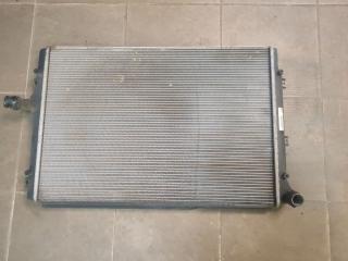 радиатор (основной) Volkswagen Caddy 3 поколение [рестайлинг] 2013, 1.6 л., CAYD, дизель, 5МКПП, белый, фургон, передний привод, 1K0121251DD