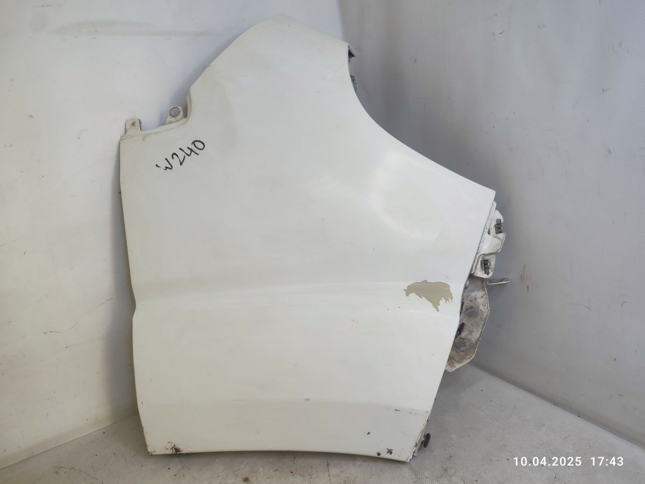 крыло переднее правое Citroen Jumper 2 поколение 2007, 2.2 л., 4HU (P22DTE), дизель, 6МКПП, микроавтобус - фото №1