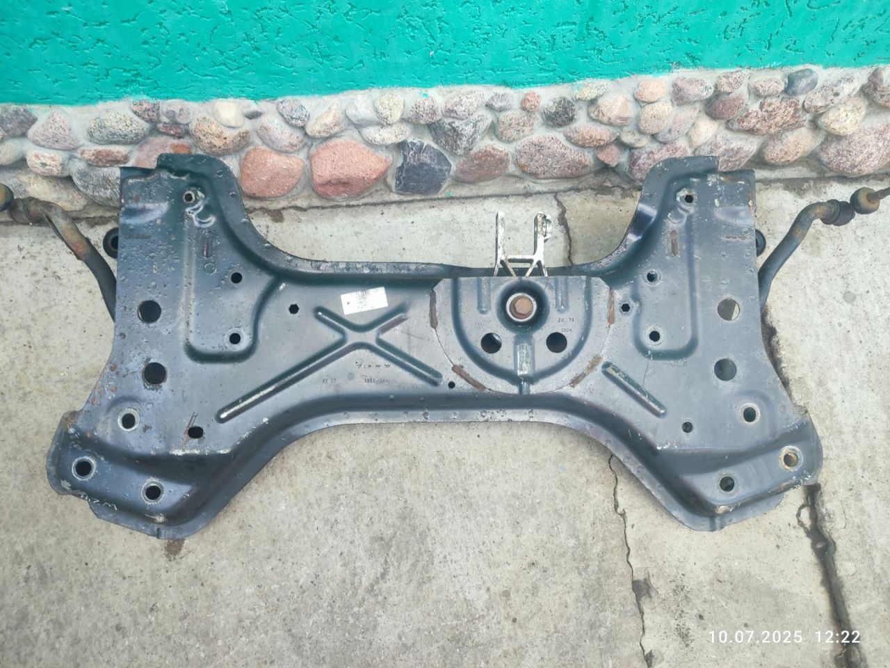 балка подвески передняя (подрамник) Citroen Jumper 2 поколение 2007, 2.2 л., 4HU (P22DTE), дизель, 6МКПП, микроавтобус - фото №1