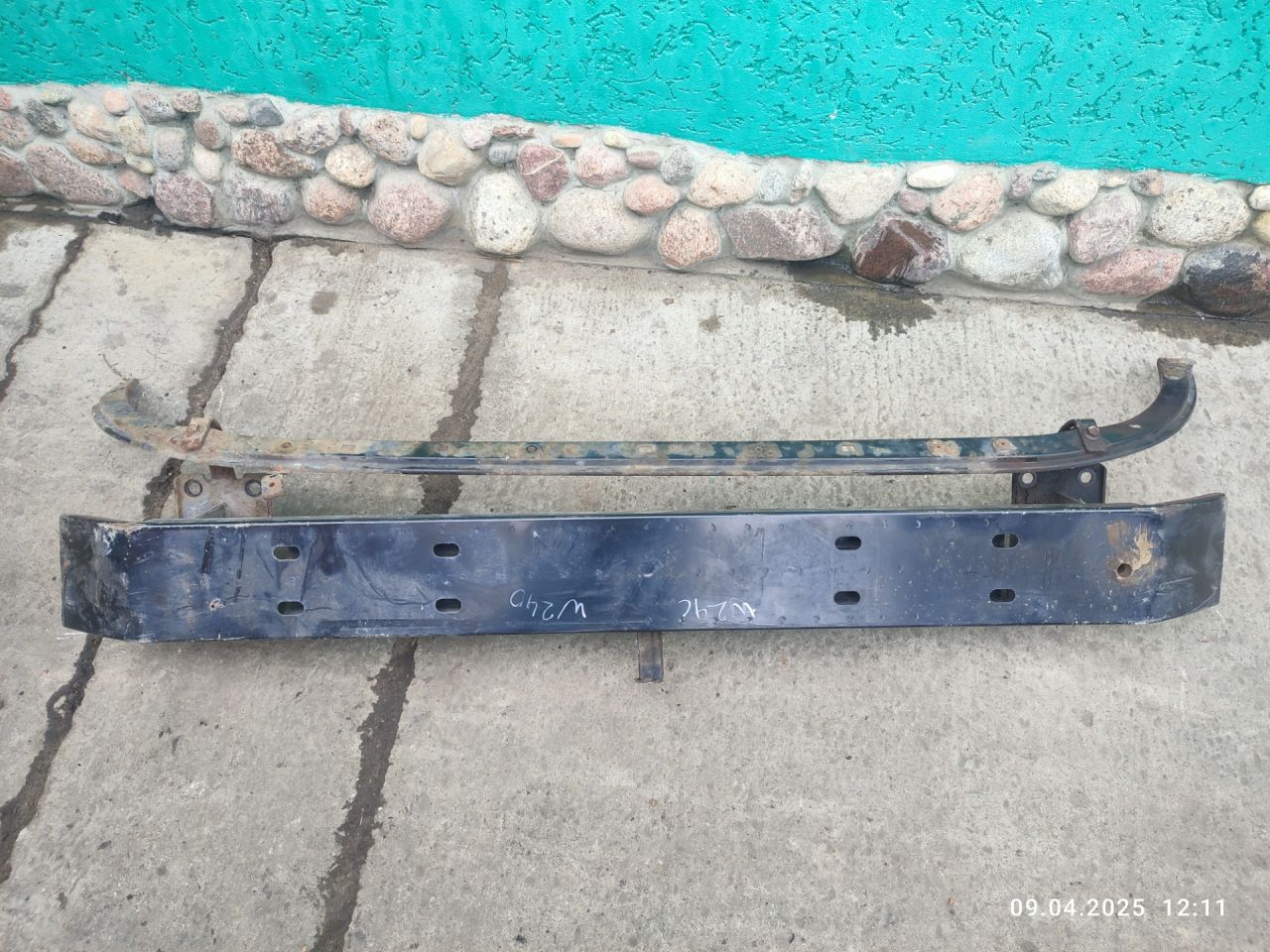 усилитель бампера переднего Citroen Jumper 2 поколение 2007, 2.2 л., 4HU (P22DTE), дизель, 6МКПП, микроавтобус, 7414RP - фото №1