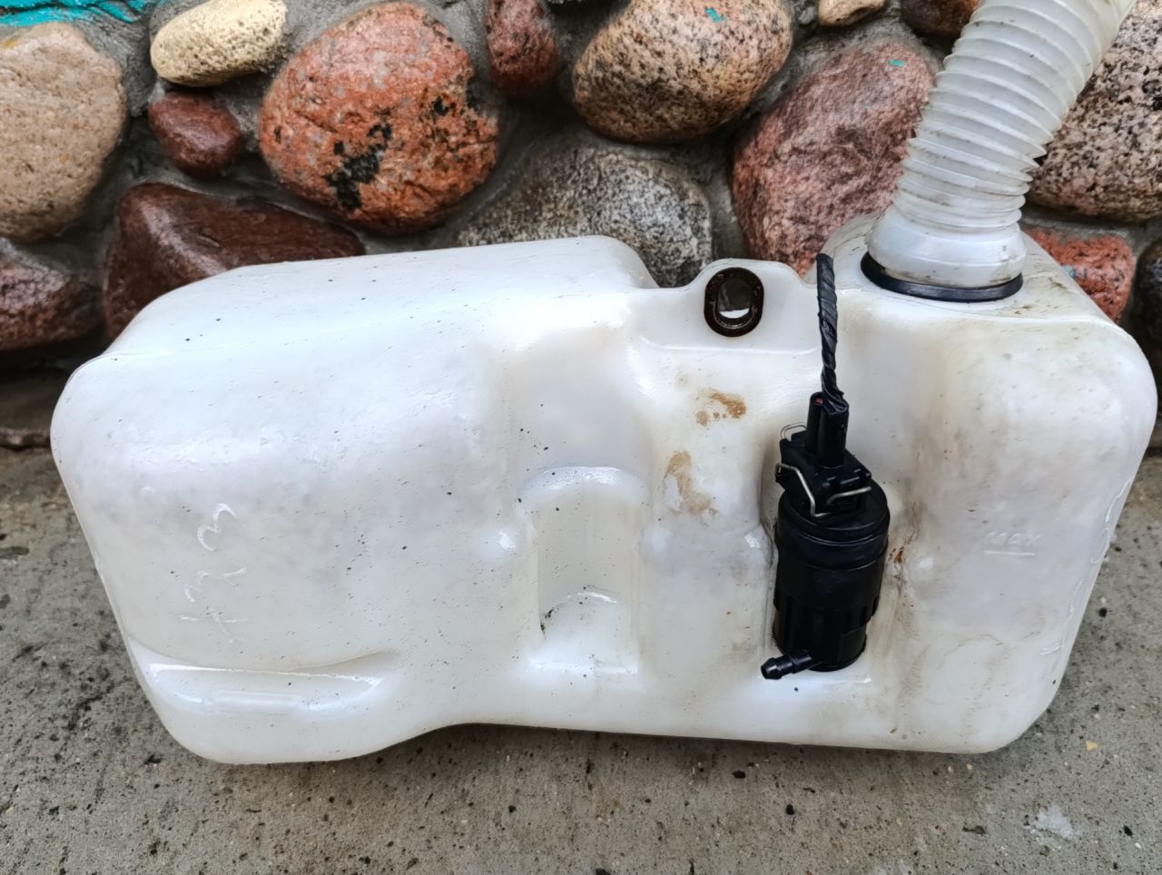 бачок омывателя Fiat Ducato 3 поколение L3H3 2007, 3.0 л., 6МКПП, белый, микроавтобус, 1348579080 - фото №1