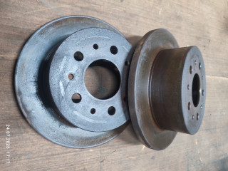 диск тормозной задний Citroen Jumper 2 поколение [рестайлинг] L3H2 2017, 2.0 л., AHN (DW10FUD), дизель, 6МКПП, микроавтобус, передний привод