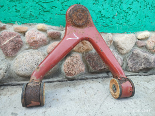 рычаг передний левый IVECO Daily 3 поколение 35s12 2004, 2.3 л., F1AE0481B, дизель, 5МКПП, микроавтобус, 500334714