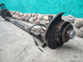 балка подвески задняя Citroen Jumper 2 поколение [рестайлинг] L3H2 2017, 2.0 л., AHN (DW10FUD), дизель, 6МКПП, микроавтобус, передний привод