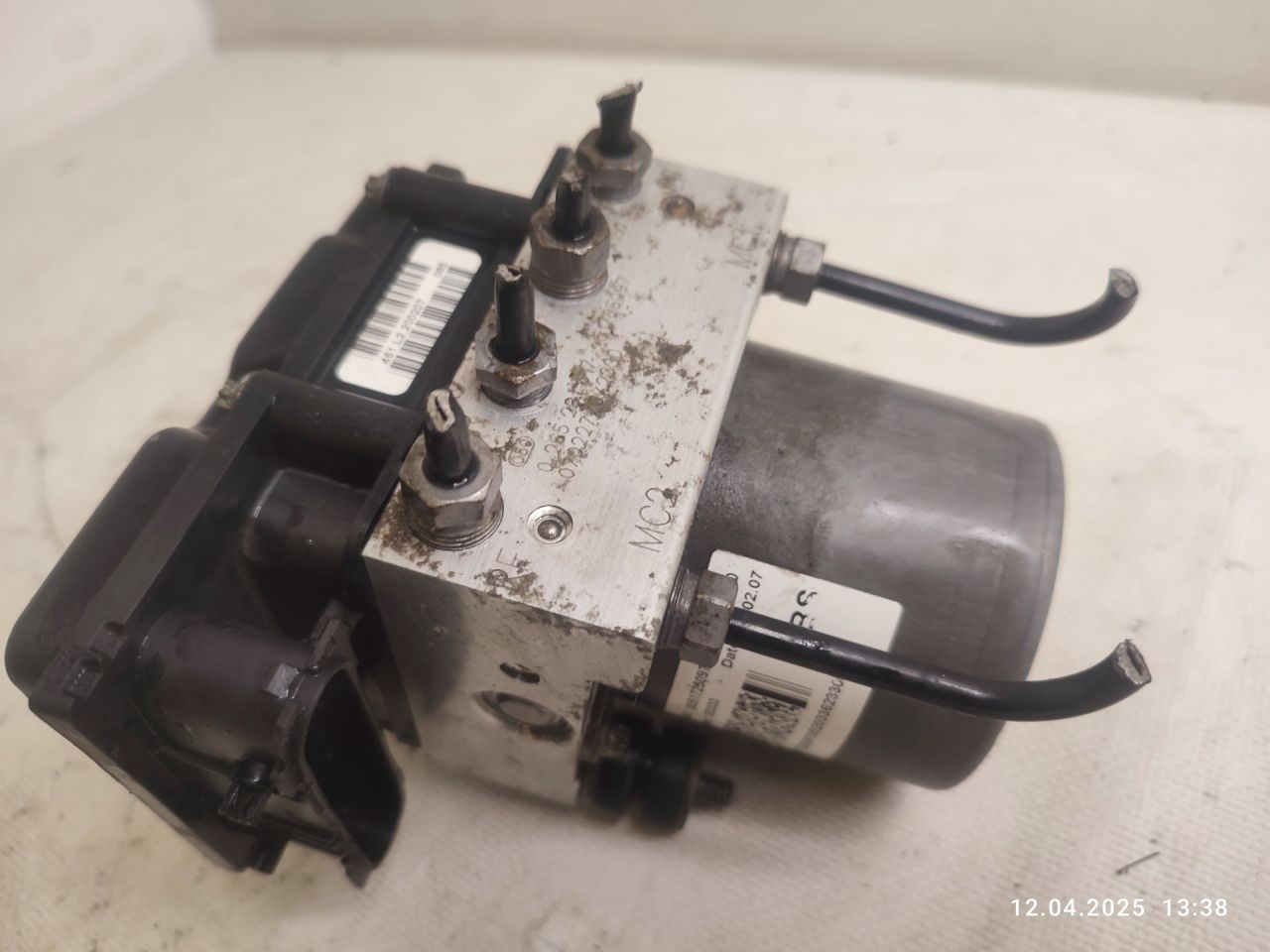 блок ABS Citroen Jumper 2 поколение 2007, 2.2 л., 4HU (P22DTE), дизель, 6МКПП, микроавтобус, 0265231617, 0265800461 - фото №1