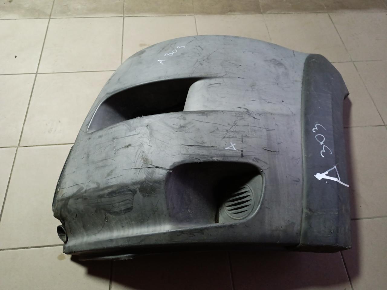 клык бампера передний левый Fiat Ducato 3 поколение L3H3 2007, 3.0 л., 6МКПП, белый, микроавтобус, 735423192, 735423193 - фото №1