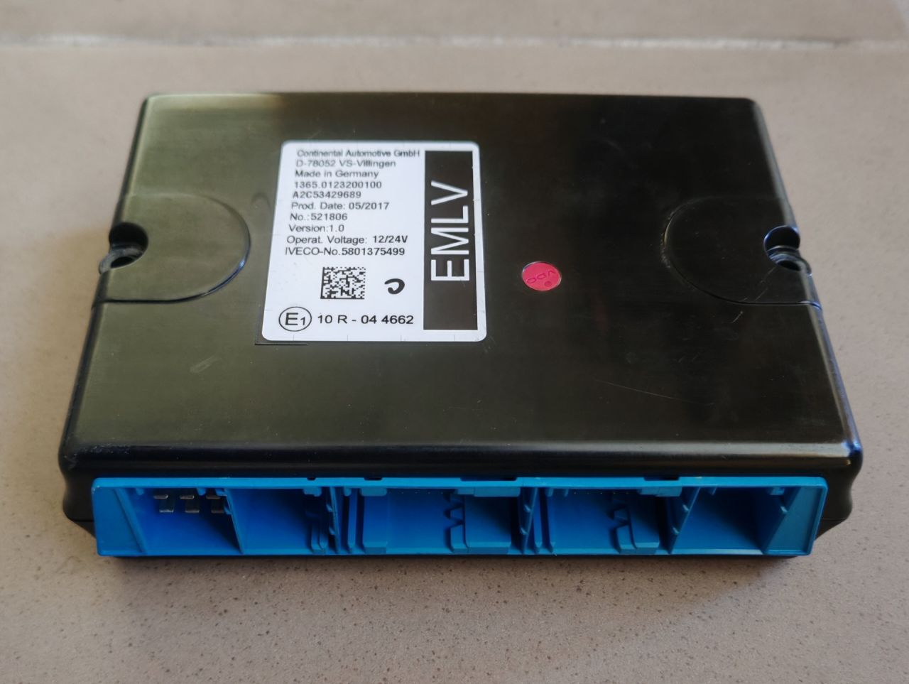 блок управления (другие) IVECO Daily 6 поколение 35c12 2017, 2.3 л., F1AFL411B, дизель, АКПП, грузовик, 5801375499, A2C53429689 - фото №1