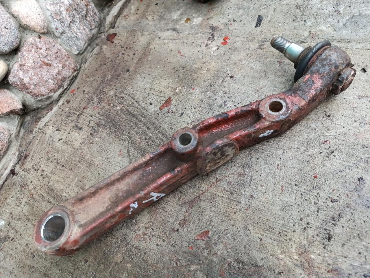 рычаг передний правый IVECO Daily 3 поколение 40C13 2005, 2.8 л., дизель, микроавтобус - фото №1