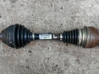 полуось передняя левая (приводной вал, ШРУС) Volkswagen Tiguan 1 поколение 2009, 2.0 л., CBAB, дизель, МКПП, 5N0407763A