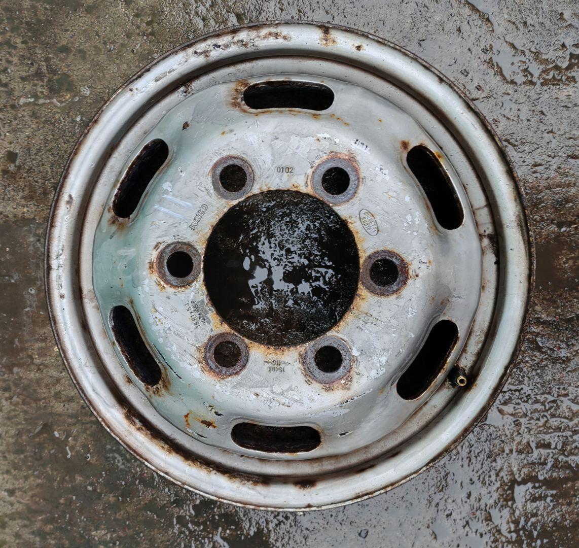 диск штампованный IVECO Daily 3 поколение 2001, 2.8 л., дизель, МКПП, микроавтобус, 93826384 - фото №1