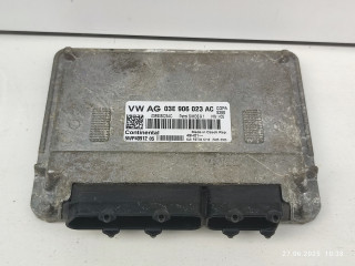 блок управления двигателем Skoda Fabia 2 поколение [рестайлинг] 2011, 1.2 л., CGPA, бензин, 5МКПП, хетчбэк 5 дв., 03E906023AC