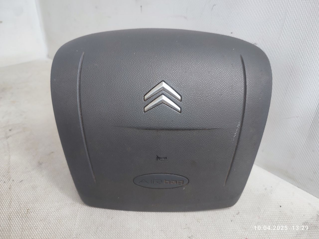 подушка безопасности водителя Citroen Jumper 2 поколение 2007, 2.2 л., 4HU (P22DTE), дизель, 6МКПП, микроавтобус, 07854862450, 4112KE - фото №1