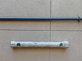 ключ колесный (балонный) IVECO Daily 3 поколение 35c12 2005, 2.3 л., F1AE0481B, дизель, 5МКПП, микроавтобус, 4764031, 98413716