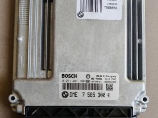 блок управления двигателем BMW 3 серия E90/E91/E92/E93 E90 2007, 2.0 л., N46B20BX, бензин, 6МКПП, sparkling graphite, седан, 7565300, 0261201160, 12147565301