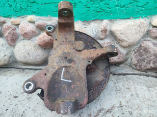 кулак поворотный левый IVECO Daily 3 поколение 35s12 2004, 2.3 л., F1AE0481B, дизель, 5МКПП, микроавтобус, 504054504