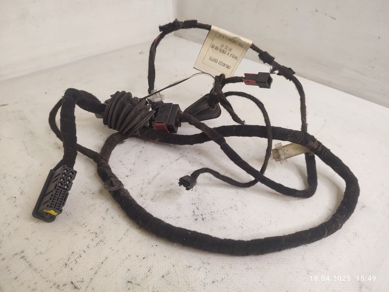 дверная проводка Citroen Jumper 2 поколение 2007, 2.2 л., 4HU (P22DTE), дизель, 6МКПП, микроавтобус, 1351441080 - фото №1