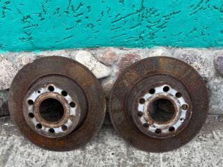 диски тормозные (комплект) Volkswagen Caddy 3 поколение [рестайлинг] 2013, 1.6 л., CAYD, дизель, 5МКПП, белый, фургон, передний привод, 1K0615601AA