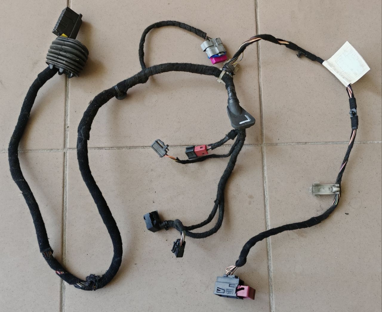 дверная проводка Fiat Ducato 3 поколение L3H3 2007, 3.0 л., 6МКПП, белый, микроавтобус - фото №1