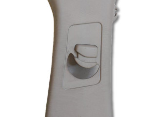 обшивка стойки центральной правой Citroen C4 Grand Picasso 2 поколение 2014, 9676861177