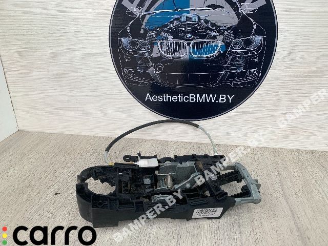 скелет ручки двери задней левой BMW 7 серия F01/F02 2009, 4.4 л., бензин, АКПП, седан, 51217175731, 7175731 - фото №1