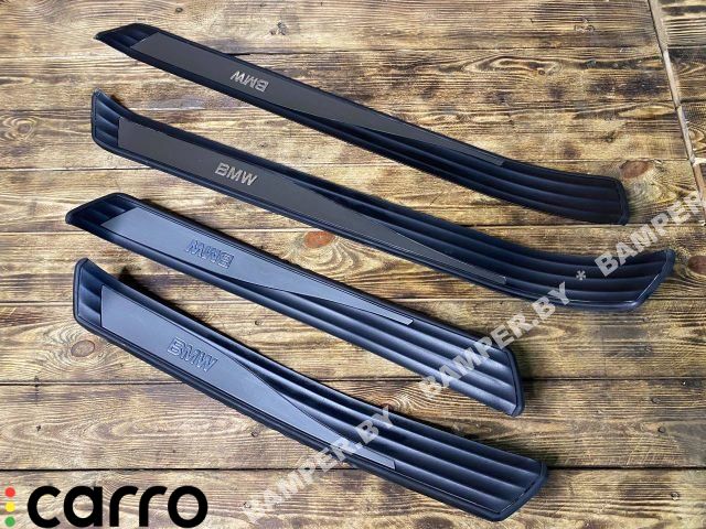 накладка на порог BMW 5 серия E60/E61 2005, 2.5 л., дизель, АКПП, универсал - фото №1