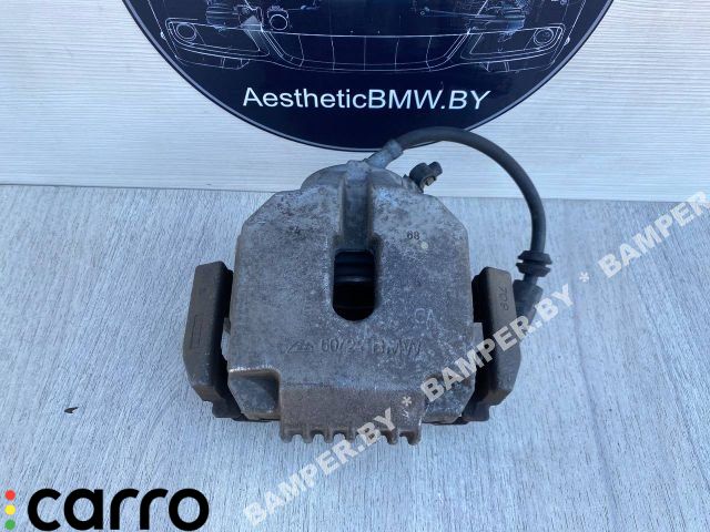 суппорт передний правый BMW 5 серия E60/E61 2005, 2.5 л., дизель, АКПП, универсал - фото №1