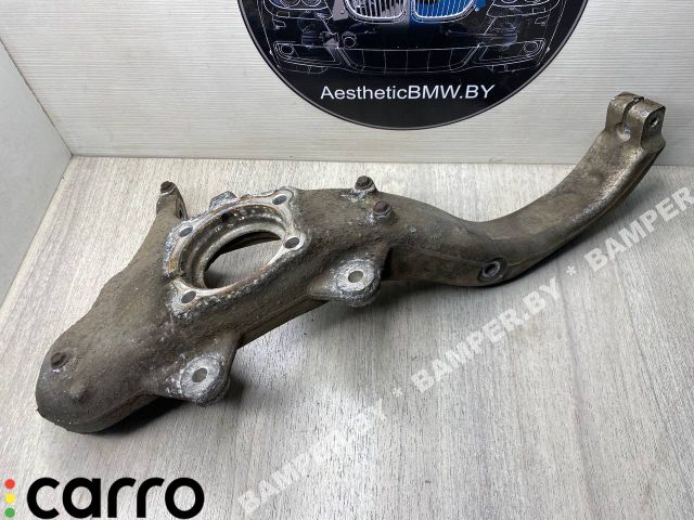 кулак поворотный левый BMW X5 E70 2007, 3.0 л., дизель, АКПП, внедорожник 5 дв., 31216773783, 6773783 - фото №1