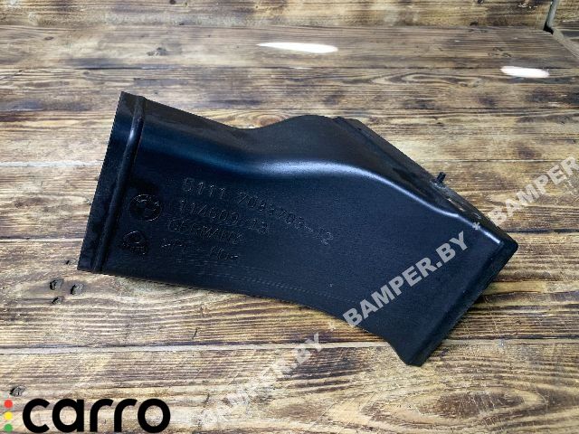 воздуховод тормозной левый BMW 5 серия E60/E61 2005, 2.5 л., дизель, АКПП, универсал, 51117033703, 7033703 - фото №1