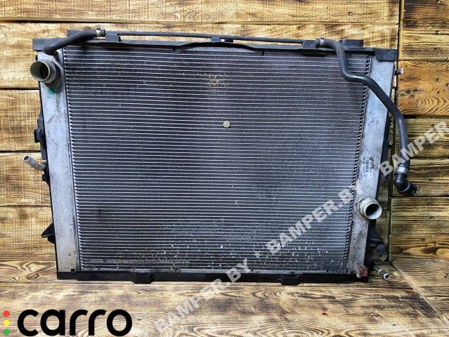 радиатор (основной) BMW 5 серия E60/E61 2005, 2.5 л., бензин, МКПП, седан, 17117534915, 7534915 - фото №1