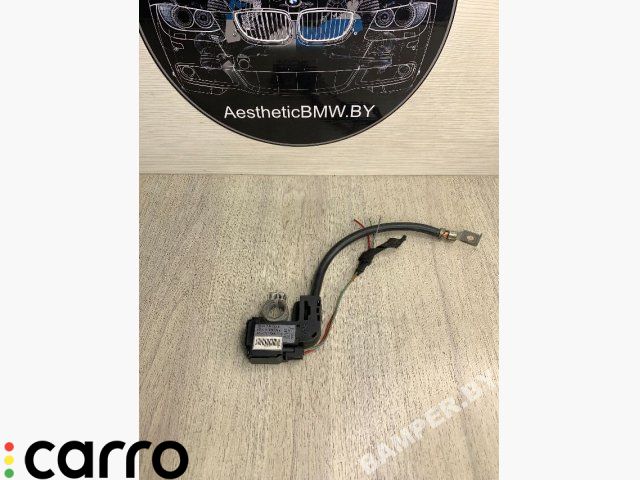 минусовой провод аккумулятора BMW X5 E70 2007, 3.0 л., дизель, АКПП, внедорожник 5 дв., 61126986795, 61129115504, 6986795, 9115504 - фото №1