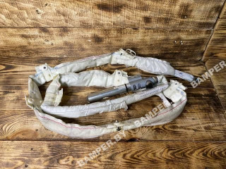 подушка безопасности боковая (шторка) BMW 5 серия E60/E61 2005, 2.5 л., бензин, МКПП, седан, 6962475, 72126962475