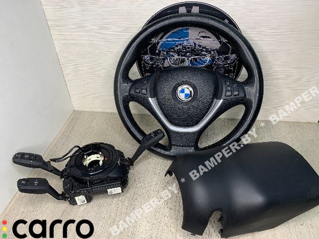 руль BMW X5 E70 2007, 3.0 л., дизель, АКПП, внедорожник 5 дв., 61319122378, 61319122381, 9122378, 9122381 - фото №1