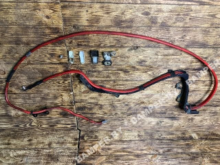 плюсовой провод аккумулятора BMW 5 серия E60/E61 2005, 2.5 л., дизель, АКПП, универсал, 61126927704, 6927704