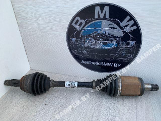полуось передняя левая (приводной вал, ШРУС) BMW X5 E70 2007, 3.0 л., дизель, АКПП, внедорожник 5 дв., 31607553945, 7553945