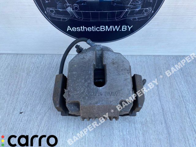 суппорт передний левый BMW 5 серия E60/E61 2005, 2.5 л., дизель, АКПП, универсал - фото №1