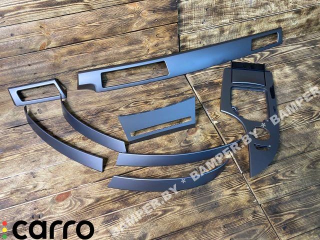 комплект декоративных накладок (дерева) салона BMW 5 серия E60/E61 2005, 2.5 л., дизель, АКПП, универсал - фото №1