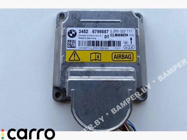 блок AirBag BMW 2011, 2.5 л., дизель, АКПП, универсал, 34526799887, 6799887 - фото №1