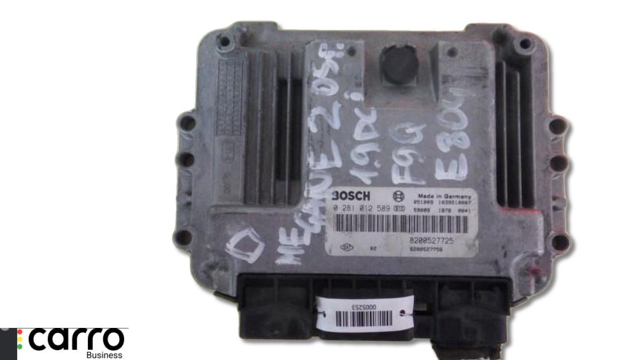 блок управления двигателем Renault Megane 2 поколение 2005, 1.9 л., дизель, МКПП, универсал, 8200527725 - фото №1