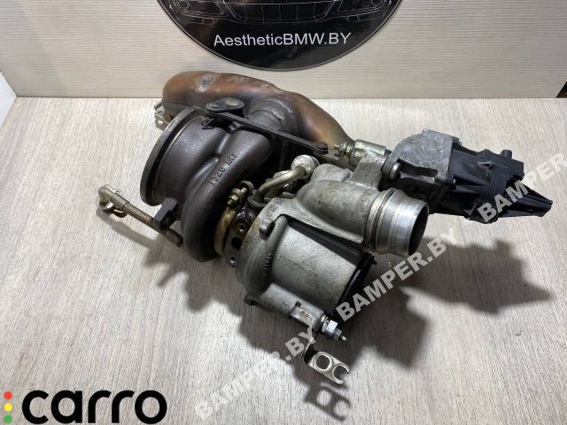 турбина BMW 2012, 2.0 л., бензин, АКПП, седан, 11657634486, 7634486 - фото №1