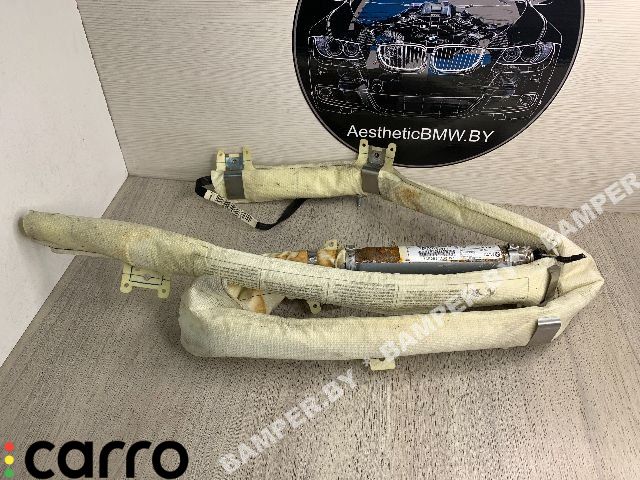 подушка безопасности боковая (шторка) BMW X5 E70 2007, 3.0 л., дизель, АКПП, внедорожник 5 дв., 72127141508, 7141508 - фото №1