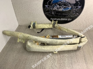 подушка безопасности боковая (шторка) BMW X5 E70 2007, 3.0 л., дизель, АКПП, внедорожник 5 дв., 72127141508, 7141508