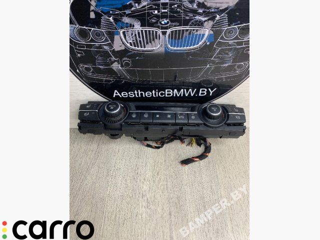 блок управления печки / климат-контроля BMW X5 E70 2007, 3.0 л., дизель, АКПП, внедорожник 5 дв., 64119140713, 9140713 - фото №1